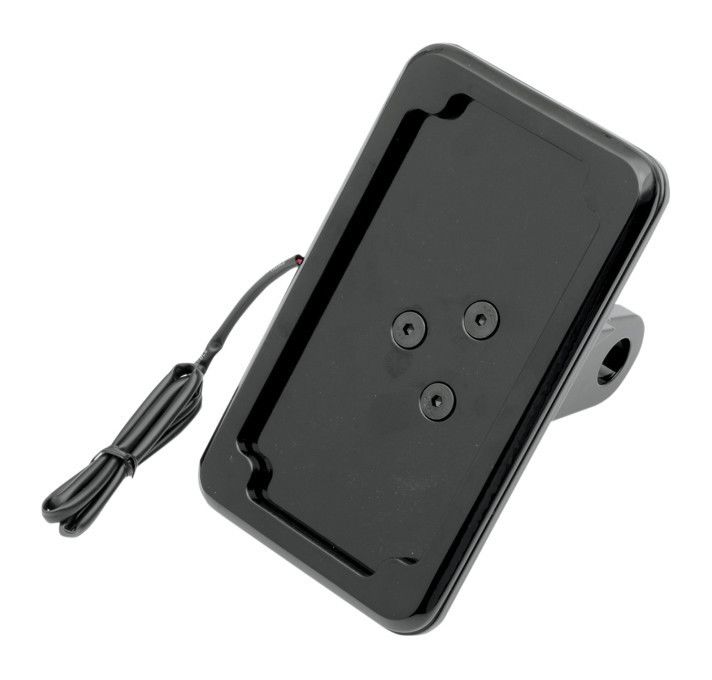 Cycle Visions LED Side-Mount License Plate Holder For Harley Softail 1986-2007 Vertical