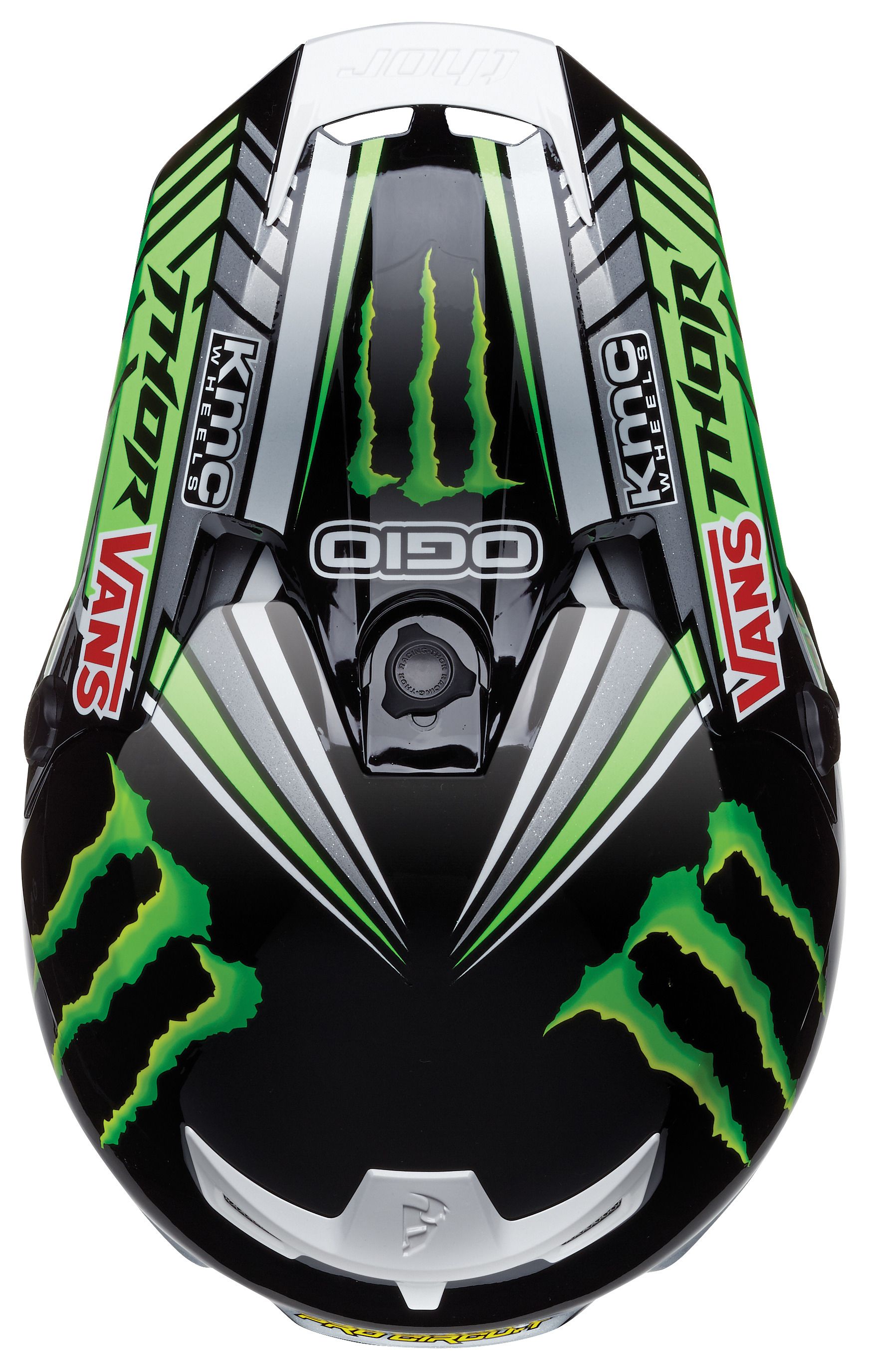 Thor Verge Pro Circuit Monster Energy Helmet - RevZilla