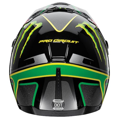 Thor Quadrant Pro Circuit Monster Energy Helmet RevZilla