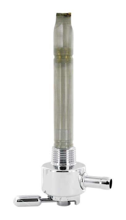 Pingel Power-Flo 3/8" NPT Petcock For Harley Backward Facing Outlet