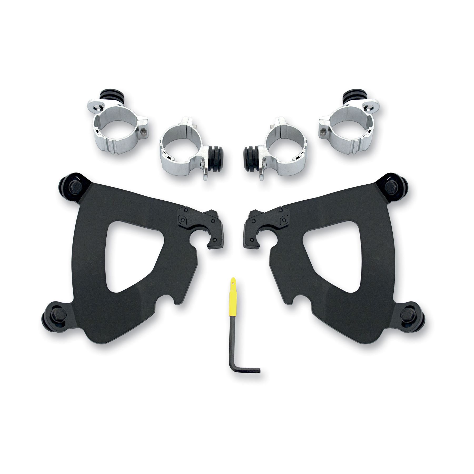 Memphis Shades Gauntlet Fairing Trigger-Lock Mount Kit For Harley Spor