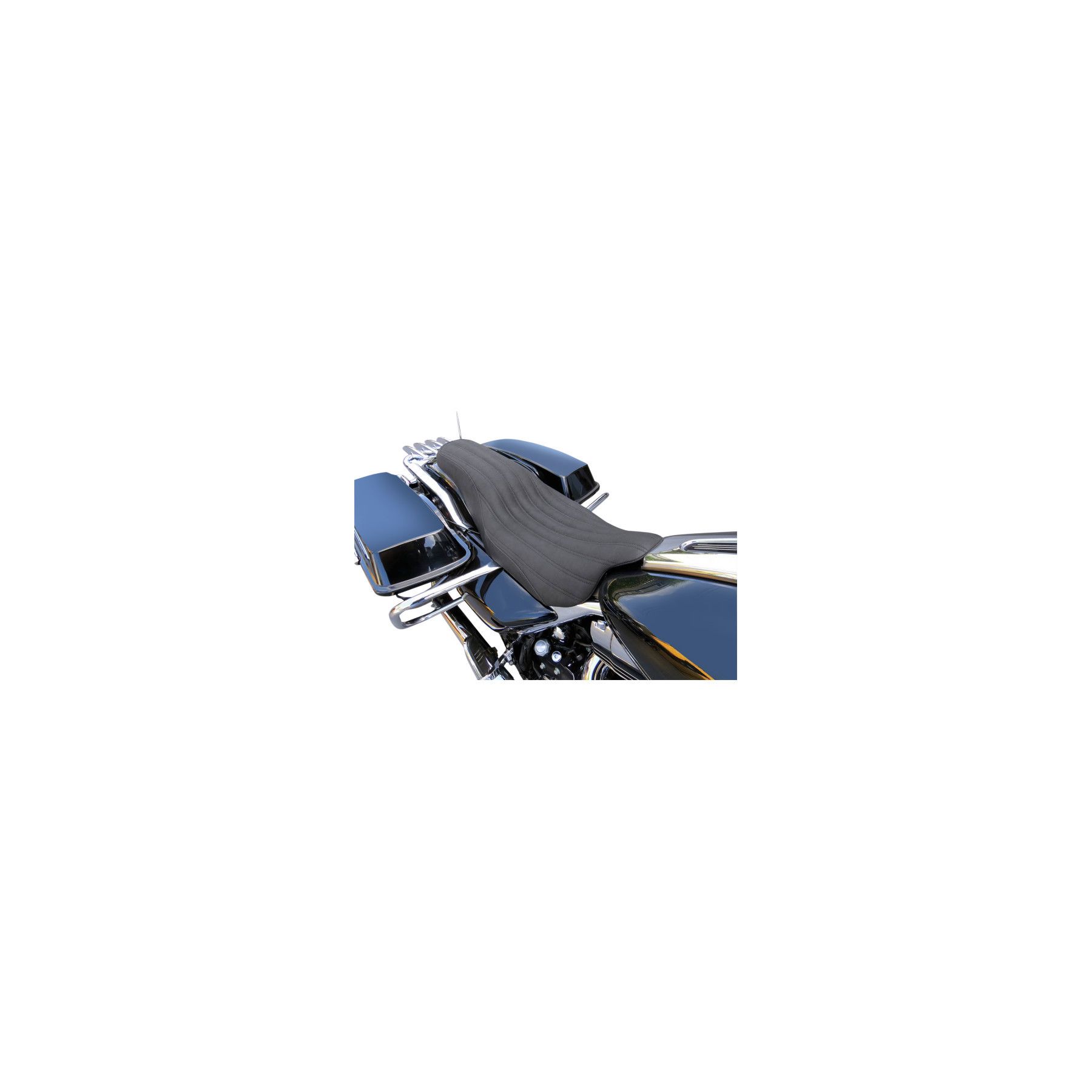 Saddlemen Knuckle 2-Up Seat For Harley Touring 2008-2013