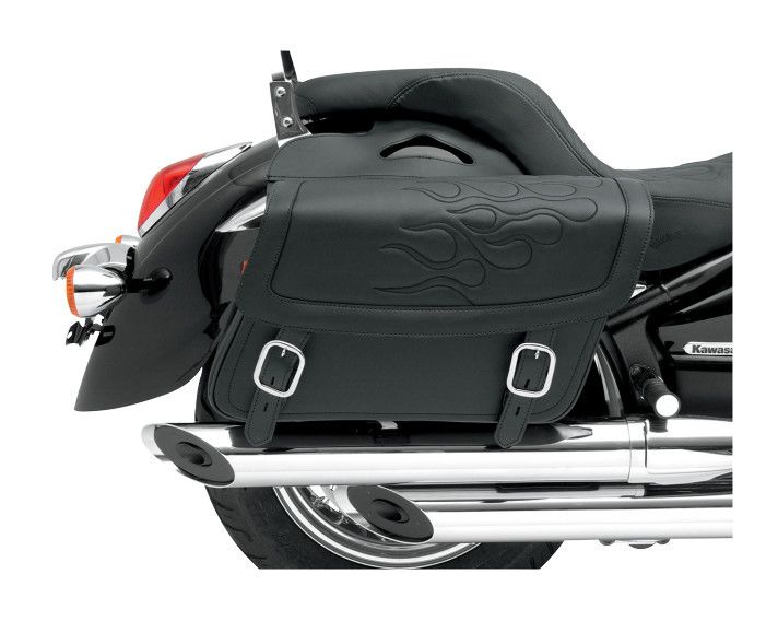 Saddlemen Highwayman Flame Tattoo Saddlebags Jumbo