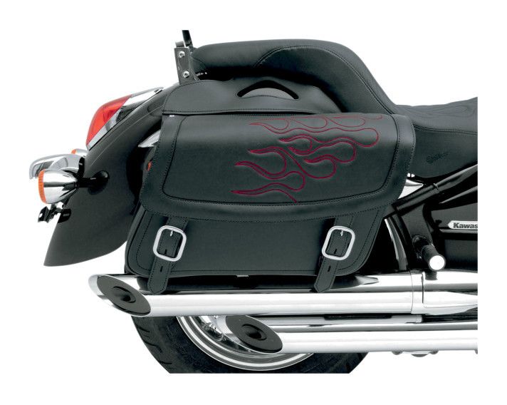 Saddlemen Highwayman Flame Tattoo Saddlebags M
