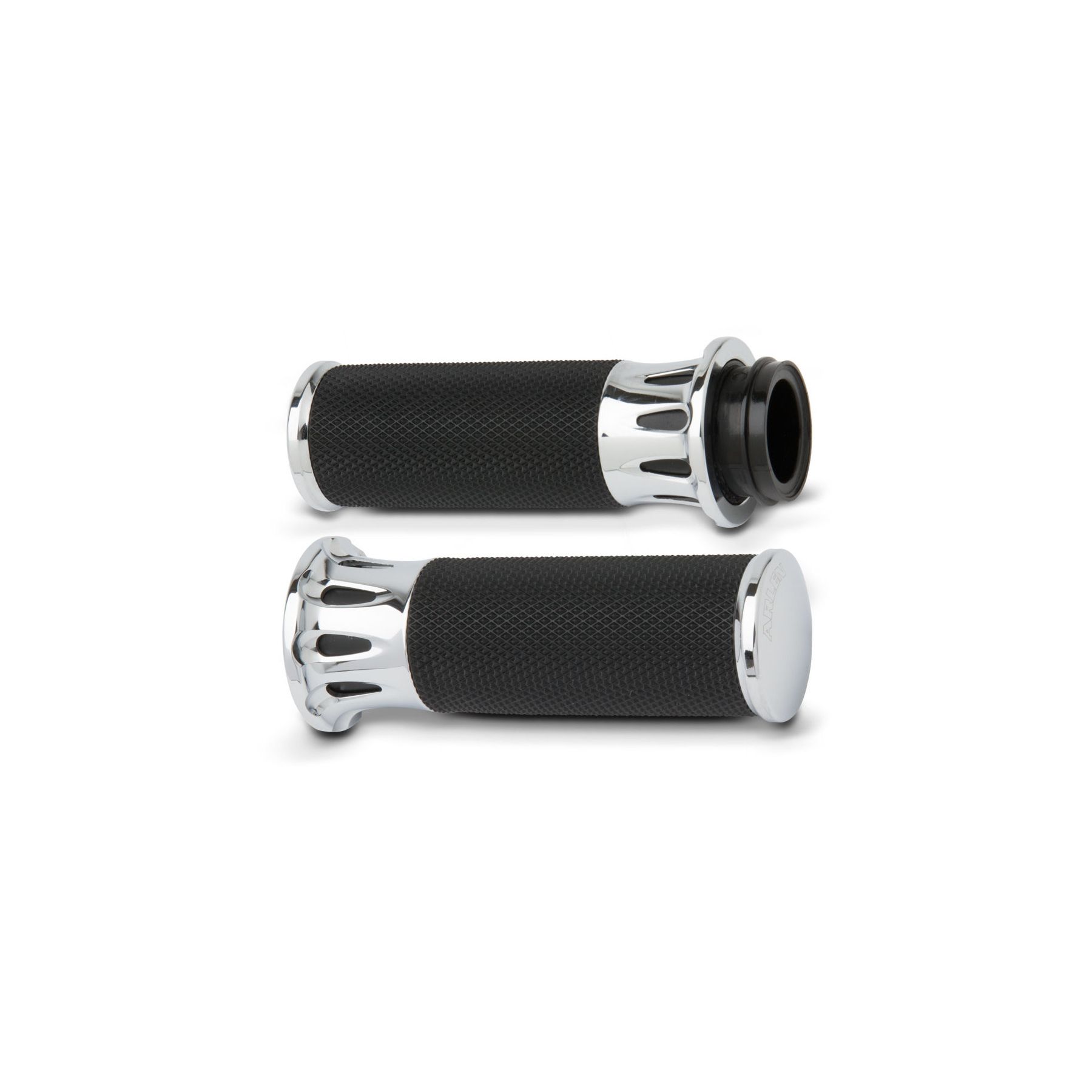 Arlen Ness Fusion Deep Cut Grips For Harley With Throttle By Wire