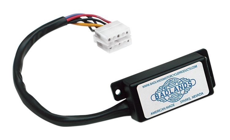 Badlands Plug-In Automatic Turn Signal Canceler For Harley 1987-2000 Amp Style 6-Pin Connector
