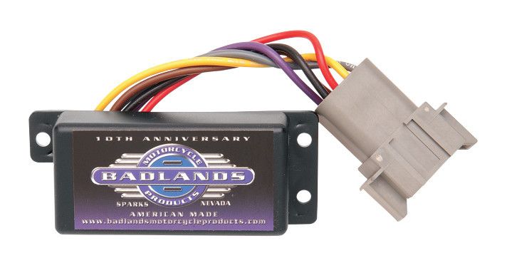Badlands Plug-In Automatic Turn Signal Canceler For Harley 1987-2000 Deutsch 8-Pin Connector