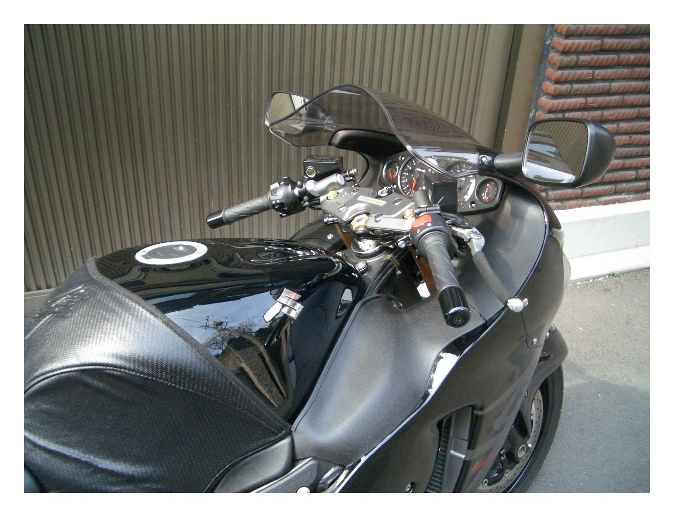 HeliBars TracStar Handlebar Risers Suzuki Hayabusa GSX1300R 1999-2007 -  RevZilla