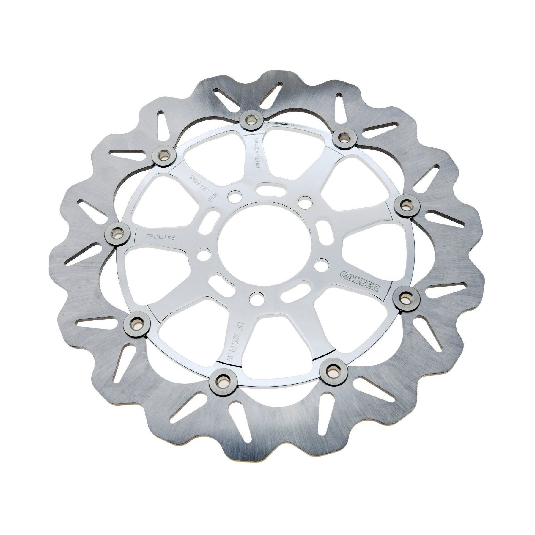 GBrakes Chrome Rotor Front DF337
