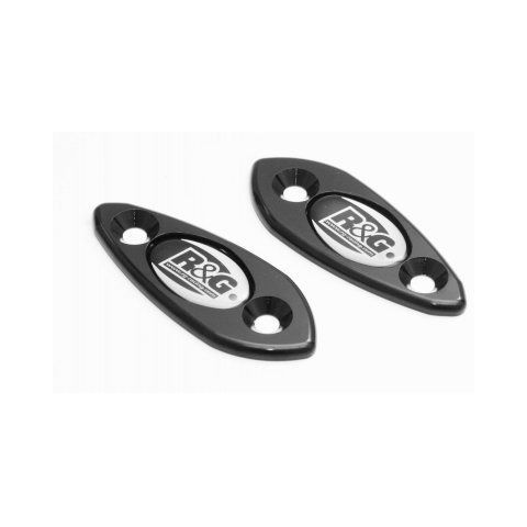 R&G Racing Mirror Blanking Plates Kawasaki ZX6R 2009-2012
