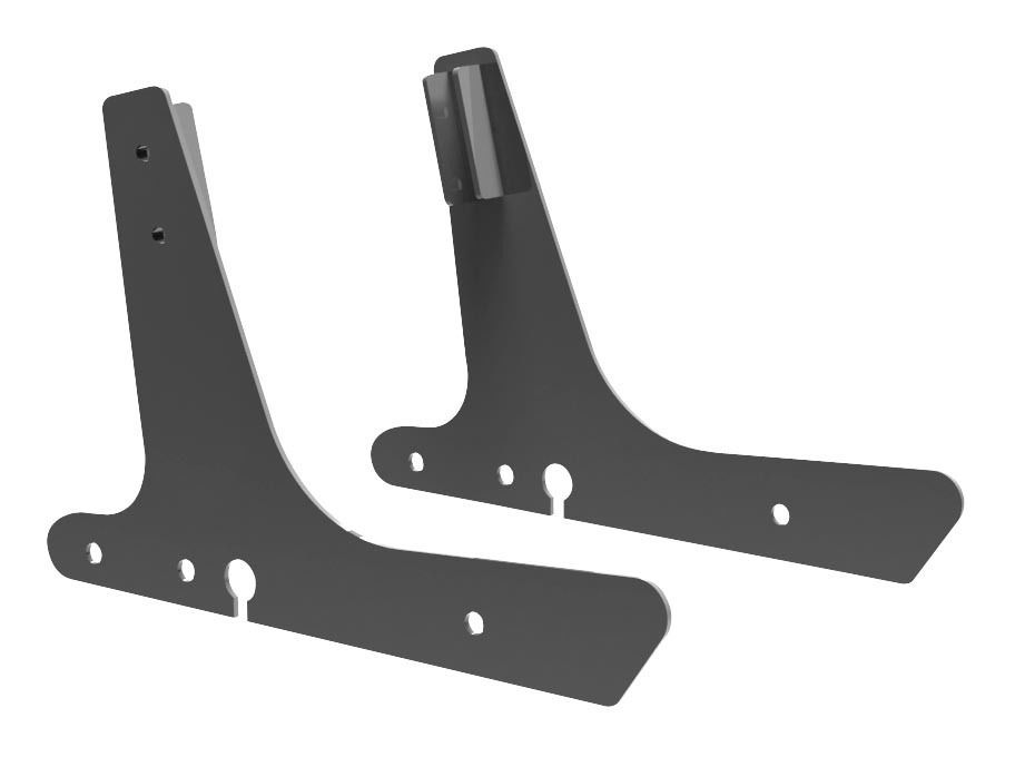 Khrome Werks Sissy Bar Side Plates For Harley Dyna 20062017 RevZilla