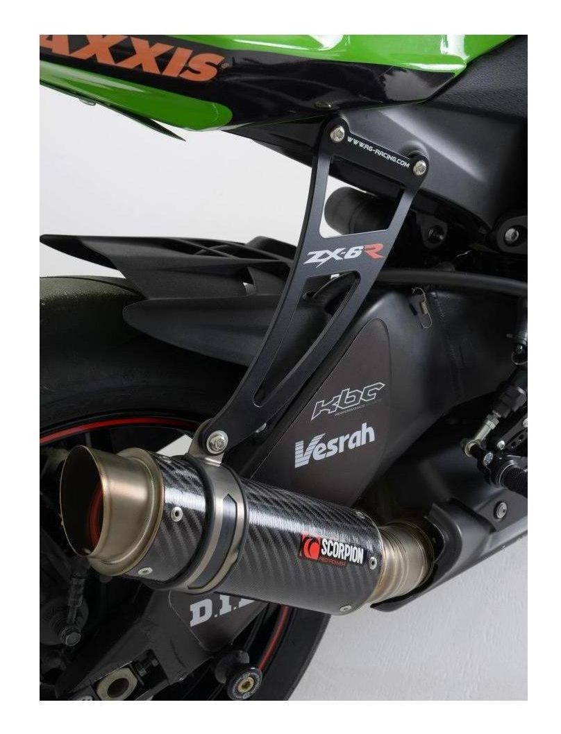 R&G Racing Exhaust Hanger Kawasaki ZX6R / ZX636 2009-2026