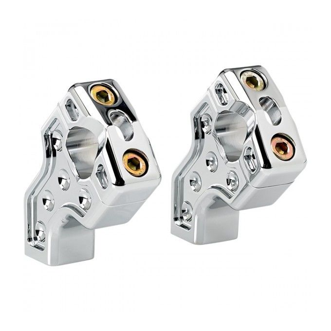 Joker Machine Dual Pullback Handlebar Risers For Harley N/A
