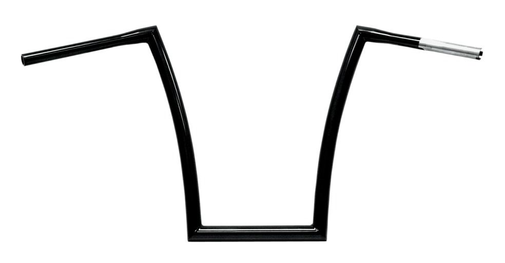 Todd's Cycle 1 1/4" Strip Handlebars For Harley Softail / Dyna 2008-2017 17" Rise