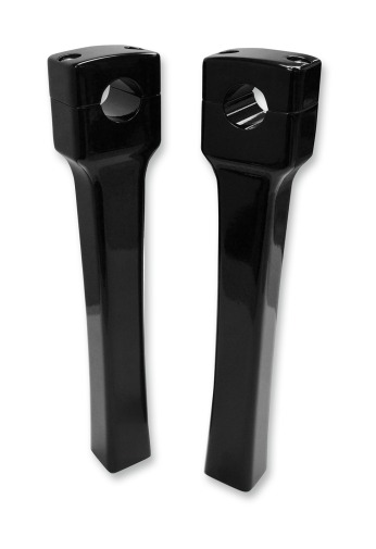 LA Choppers Square Column Risers For 1" Handlebars 10" Tall