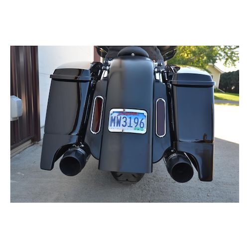 Klock Werks Saddlebag Extensions For Harley Touring 20142018 RevZilla