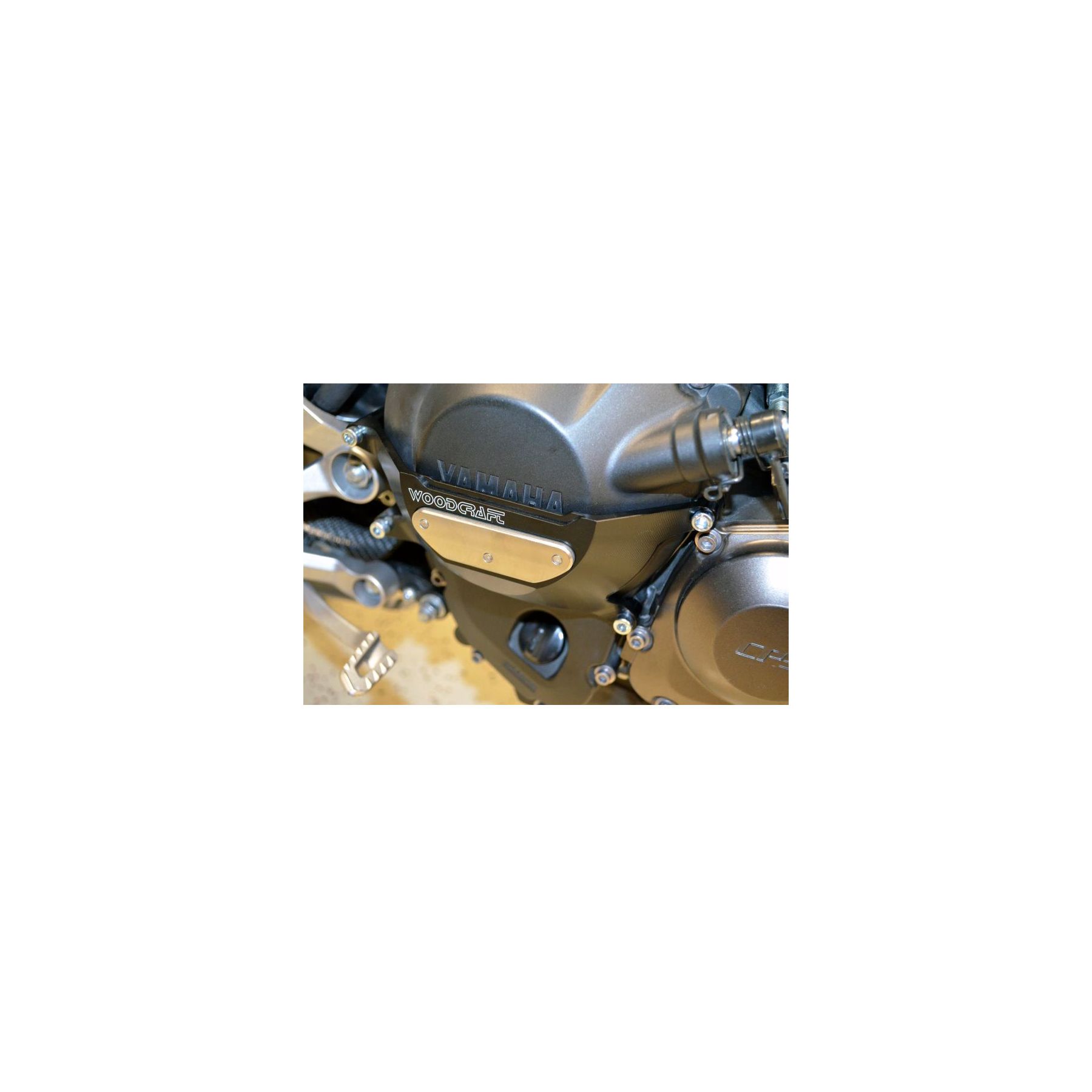 Woodcraft Aluminum Clutch Cover Protector Yamaha FZ-09 / MT-09 / FJ-09