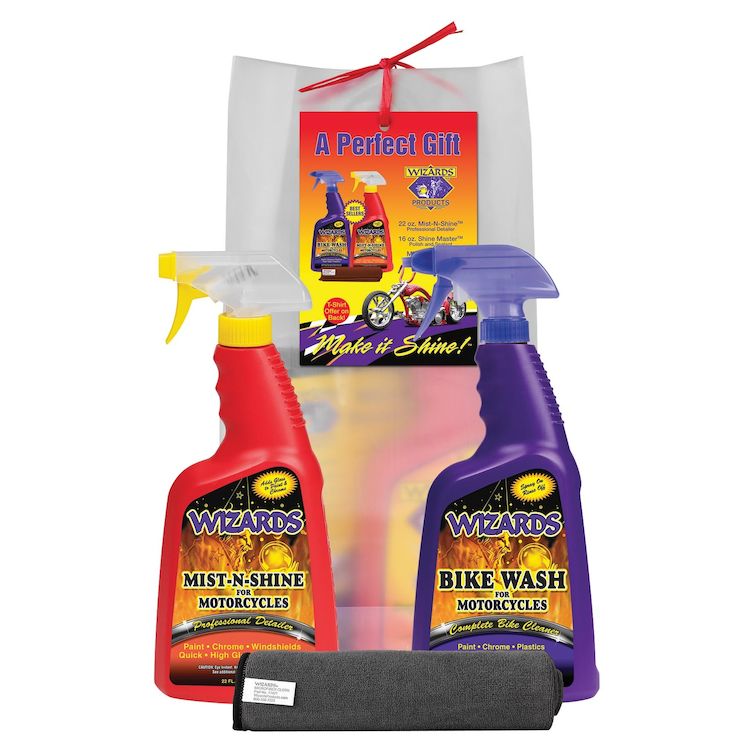 Wizards Motorcycle Cleaning Gift Bag 10 (3.30) Off! RevZilla
