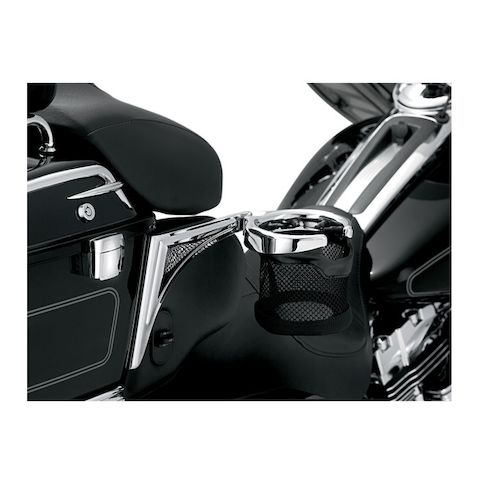 Kuryakyn Passenger Drink Holder For Harley Touring / Trike 1998-2013