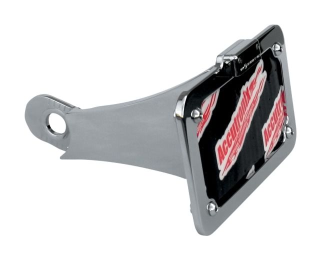 Accutronix Side Mount LED Light License Plate Frame For Victory Cruisers 2006-2014 N/A