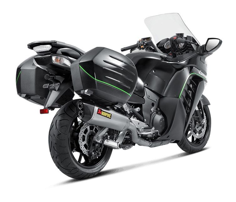 Akrapovic Slip-On Exhaust Kawasaki Concours 14 2008-2022