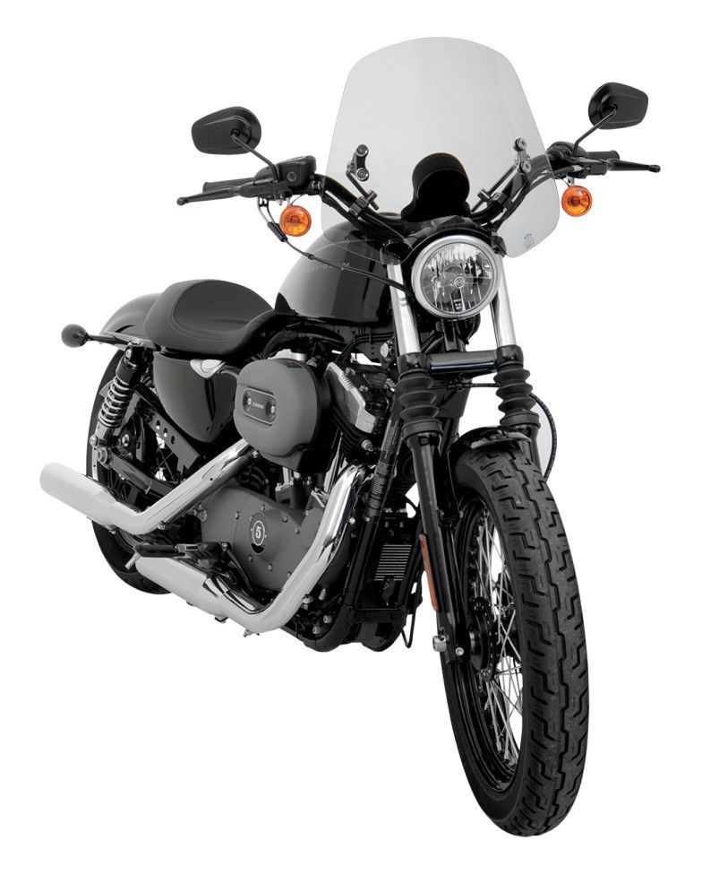 Memphis Shades Shooter HandlebarMounted Windshield RevZilla