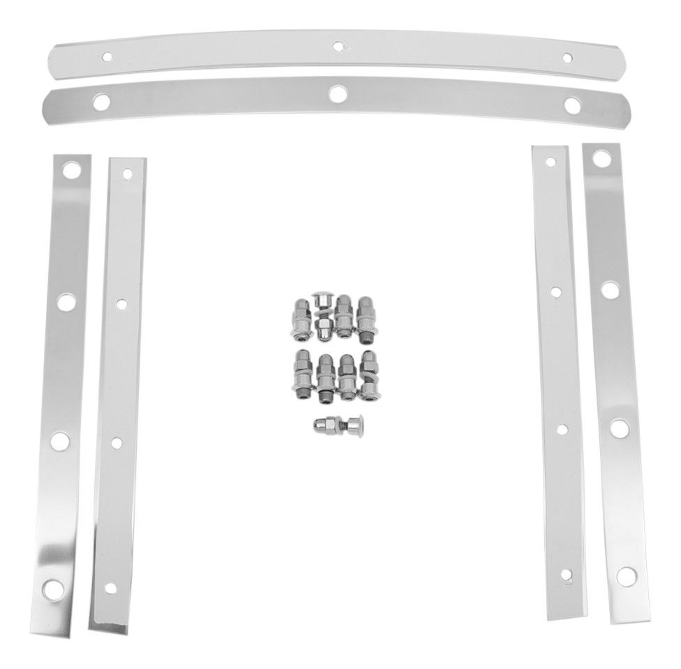 Memphis Shades Replacement Straps For Memphis Fats / Slim Windshield Slim (9 bolts)