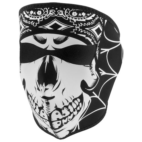 Zan's Lethal Threat Neoprene Full Face Mask RevZilla