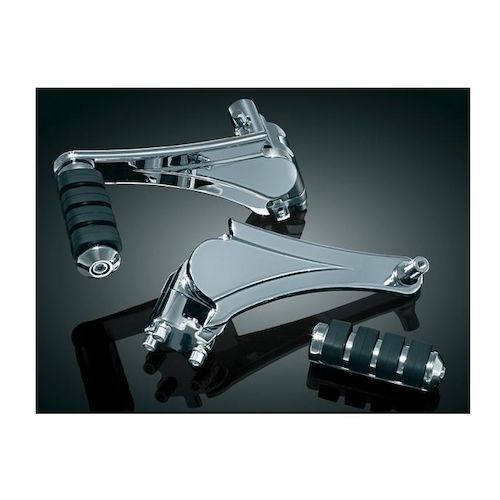 Kuryakyn Adjustable Passenger Peg Kit For Harley Touring / Trike 2010