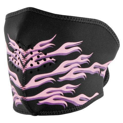 ZANheadgear Flames Neoprene Half Mask