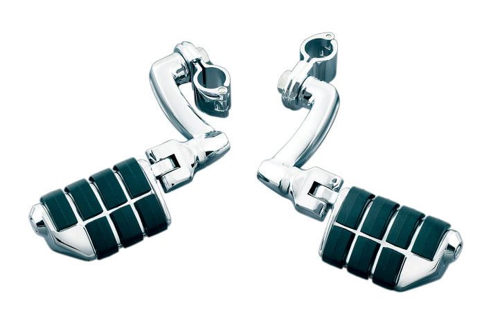 Kuryakyn Longhorn Offset ISO Dually Highway Pegs 1 1/2" Clamp