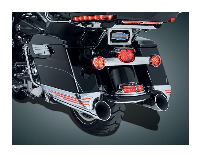 Kuryakyn LED Saddlebag Extensions For Harley Touring 19932013 RevZilla