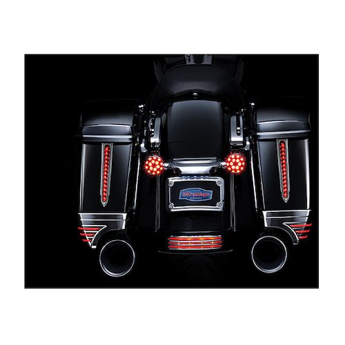 Kuryakyn LED Saddlebag Extensions For Harley Touring 20142018 RevZilla