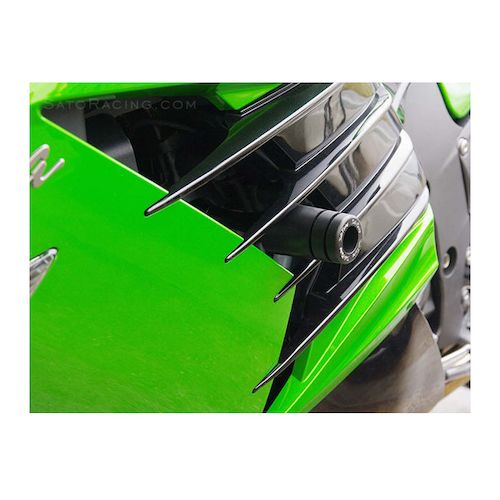 Sato Racing Frame Sliders Kawasaki ZX14R 20122017 RevZilla