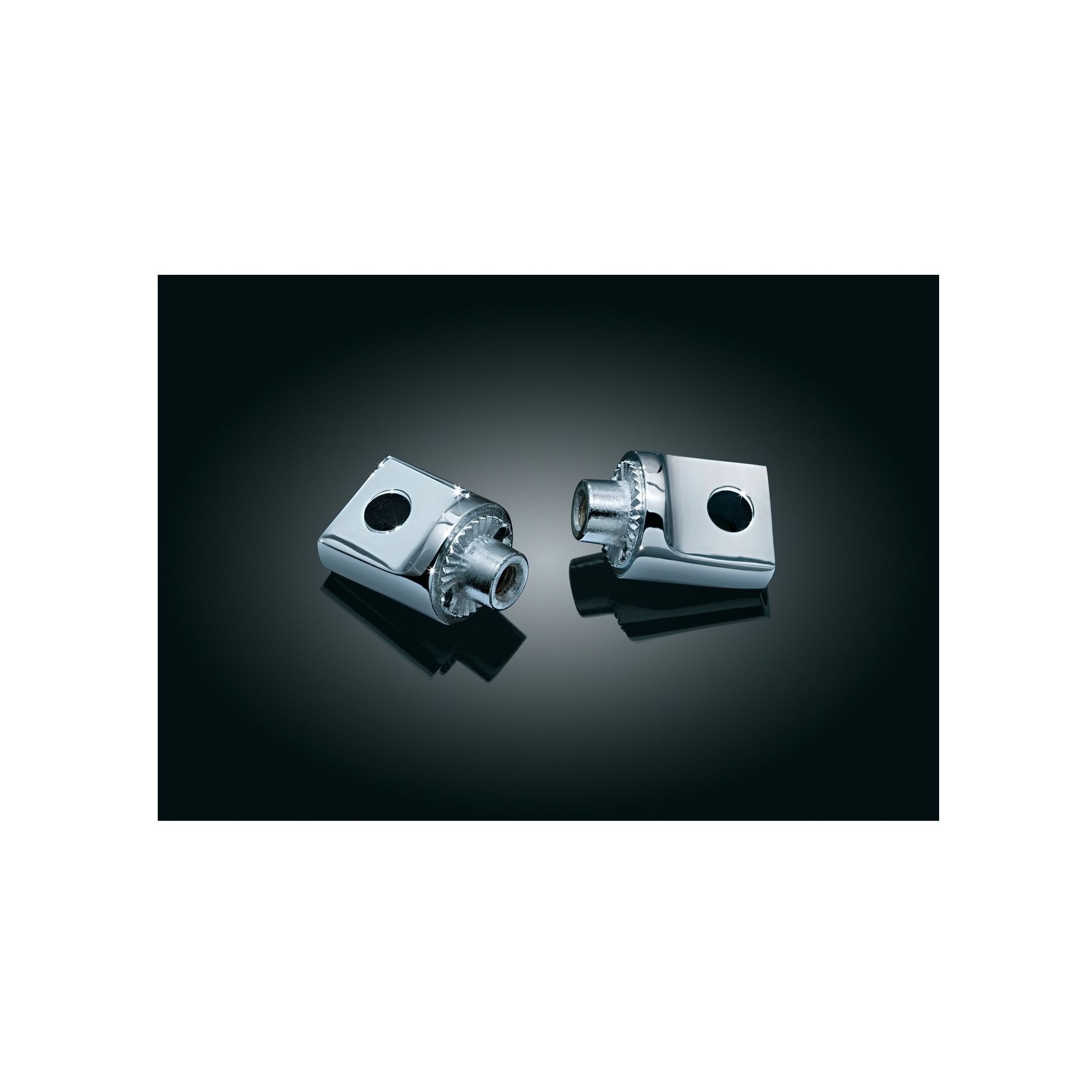 Kuryakyn Non-Pivoting Splined Male Foot Peg Mounts For Harley