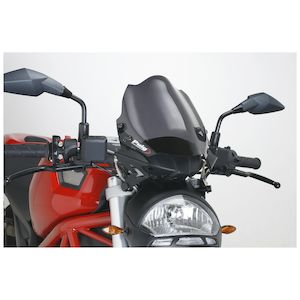 Puig Naked New Generation Windscreen Ducati Monster 696 796 1100 5 7 55 Off Revzilla