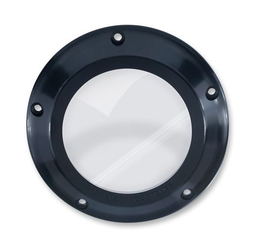 Barnett Clear Derby Cover For Harley 1999-2006 N/A