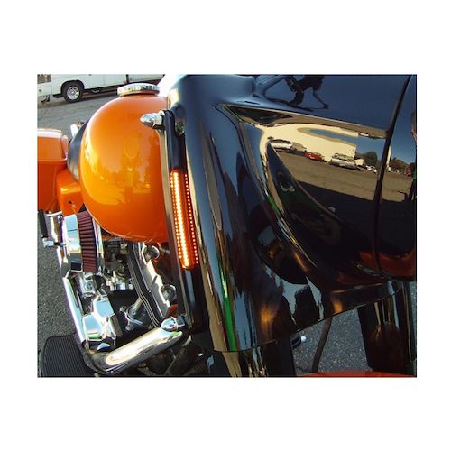 Alloy Art LED Front Turn Signals For Harley Road King 19942018 RevZilla