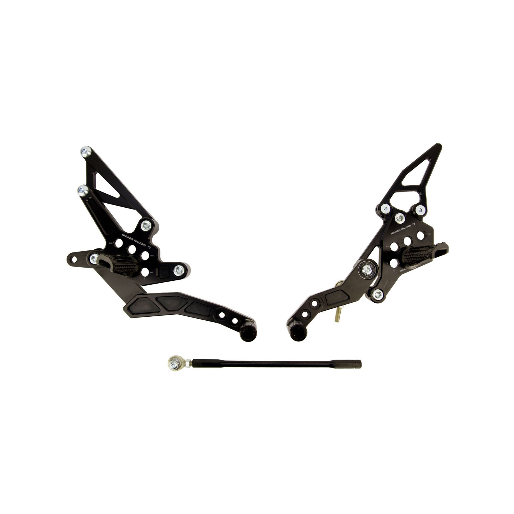 Driven Racing TT Rearsets Yamaha FZ-07 / MT-07 / XSR700