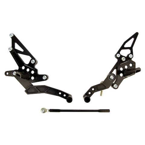 Driven Racing TT Rearsets Yamaha FZ-07 / MT-07 / XSR700