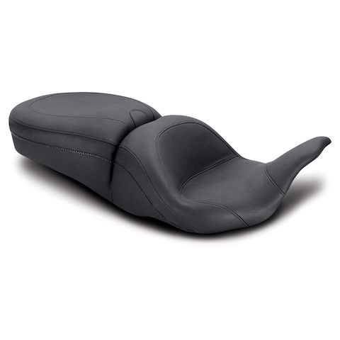 Mustang Lowdown One-Piece Seat For Harley Touring 2008-2025