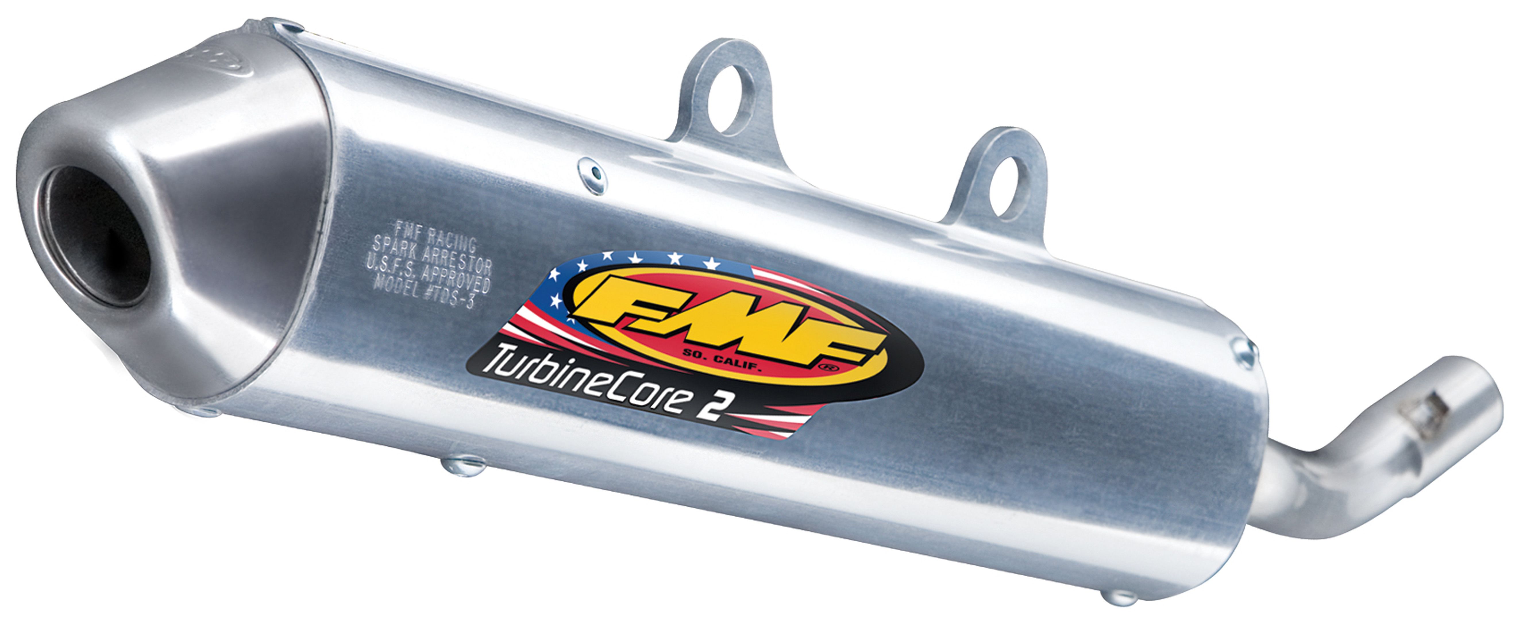 FMF Turbine Core 2.1 マフラー FMF Racing TurbineCore 2.1 Spark Arrestor Silencer
