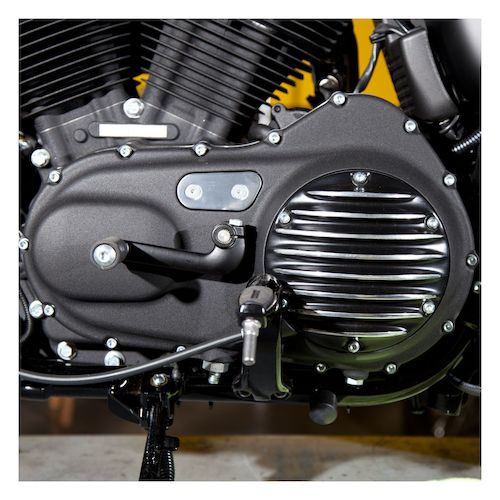 Speed Merchant Finned Derby Cover For Harley Sportster 20042018 RevZilla