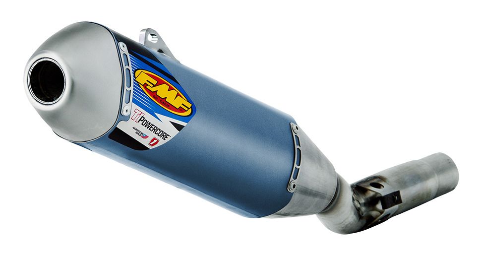 FMF Titanium PowerCore HEX SlipOn Exhaust Yamaha YZ250F 20102013 5