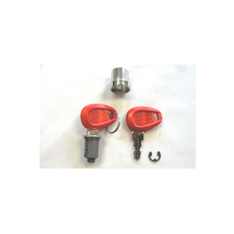 Givi Z661 / Z661A Red / Silver Keys And Lock Set