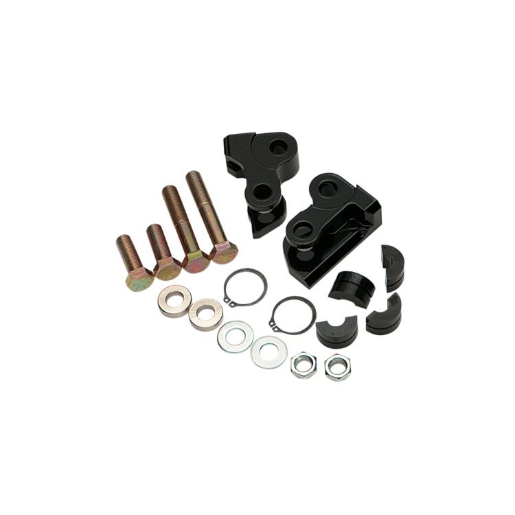 Burly Rear Shock Lowering Kit For Harley Dyna 19911999 RevZilla
