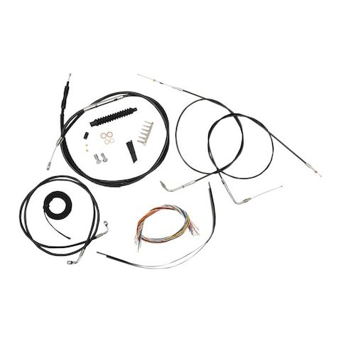 LA Choppers Handlebar Cable Brake Line And Wire Kit For Harley Dyna 2007-2011