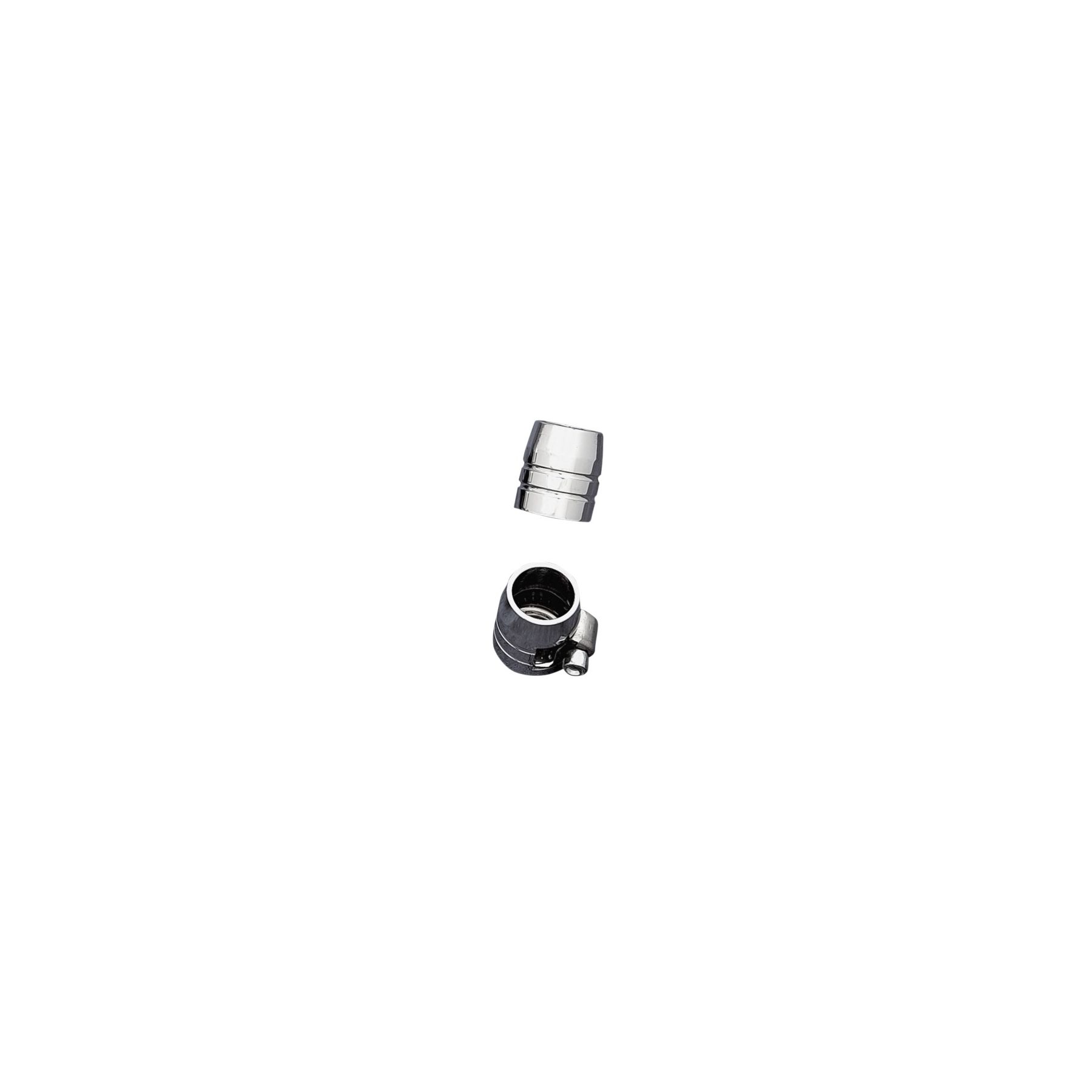Drag Specialties Chrome Hose Clamps