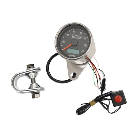 Drag Specialties 2.4 Programmable Speedometer For Harley