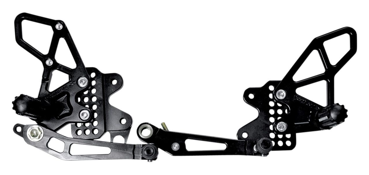 Vortex Adjustable Rearsets GSXR 600 / GSXR 750 2011-2025 | 10 